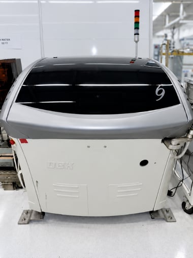Lot 1039 - DEK Galaxy Automated Stencil Printer with Monitor and Conveyor Handling
