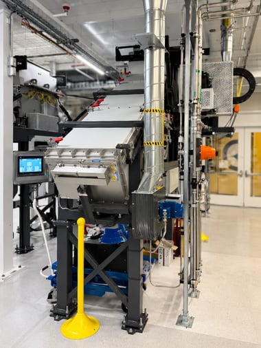 Lot 1051 - SMIT F1282 750°C Roll-to-Roll RTP Floating-Bed Activation Furnace with Web Handling & Controls